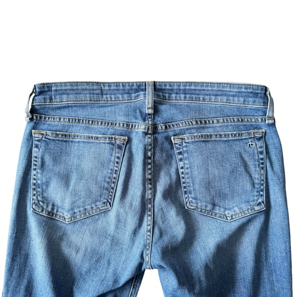 Rag & Bone Dre Cropped Low-Rise Slim Boyfriend Jean | 28 - Picture 6 of 11